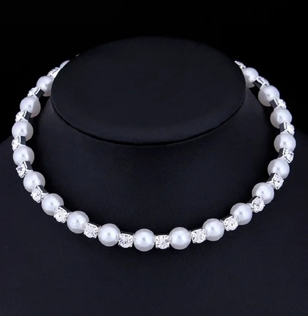 Pearls jewellery set
