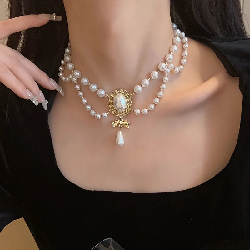 Pearl Choker Necklace