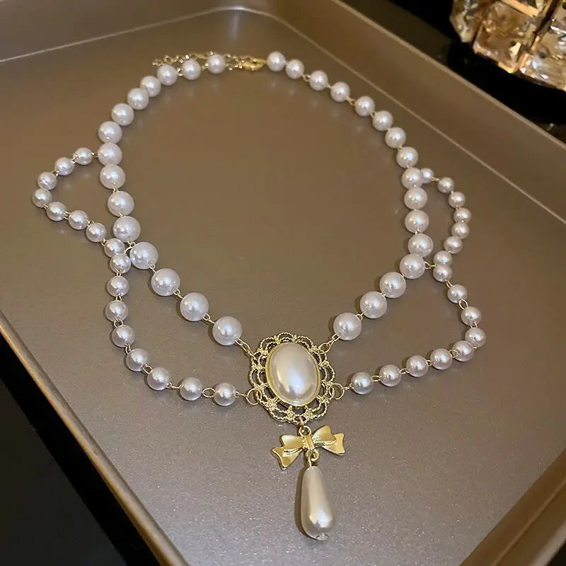 Pearl Choker Necklace