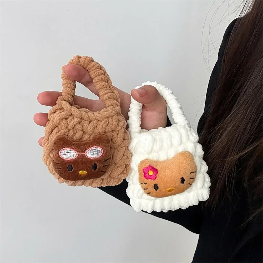 Headphone Bag Hello Kitty Cartoon