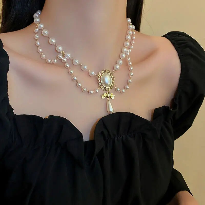 Pearl Choker Necklace