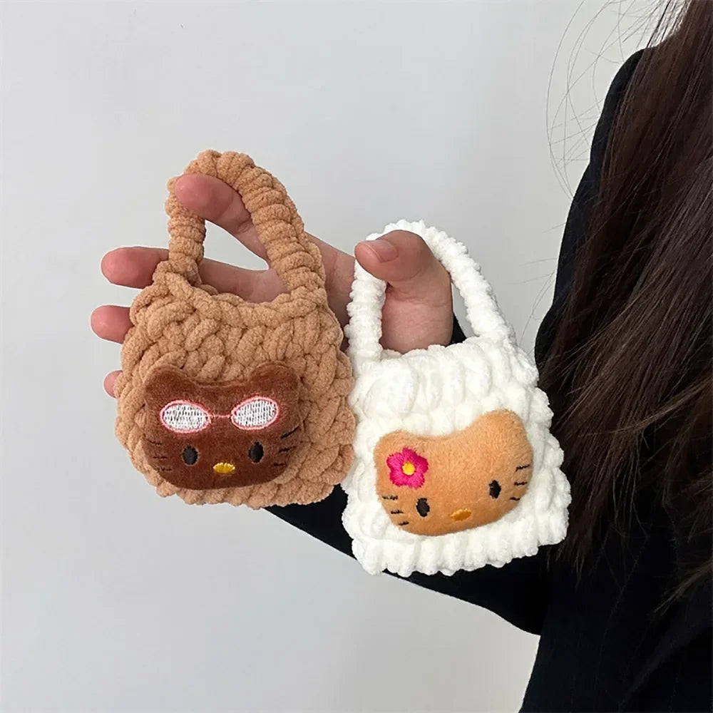 Headphone Bag Hello Kitty Cartoon