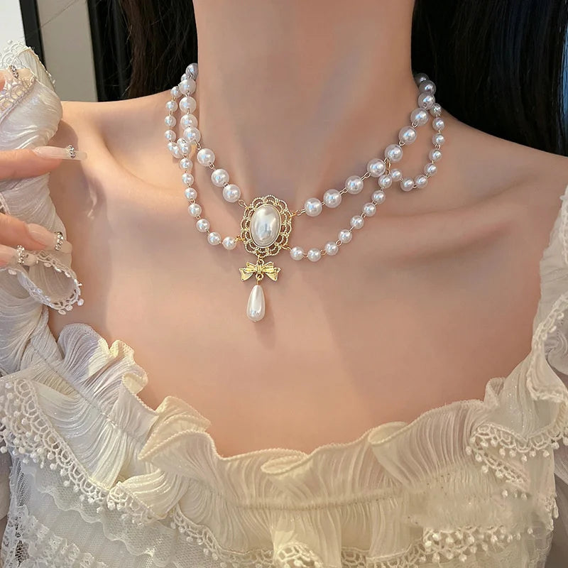 Pearl Choker Necklace