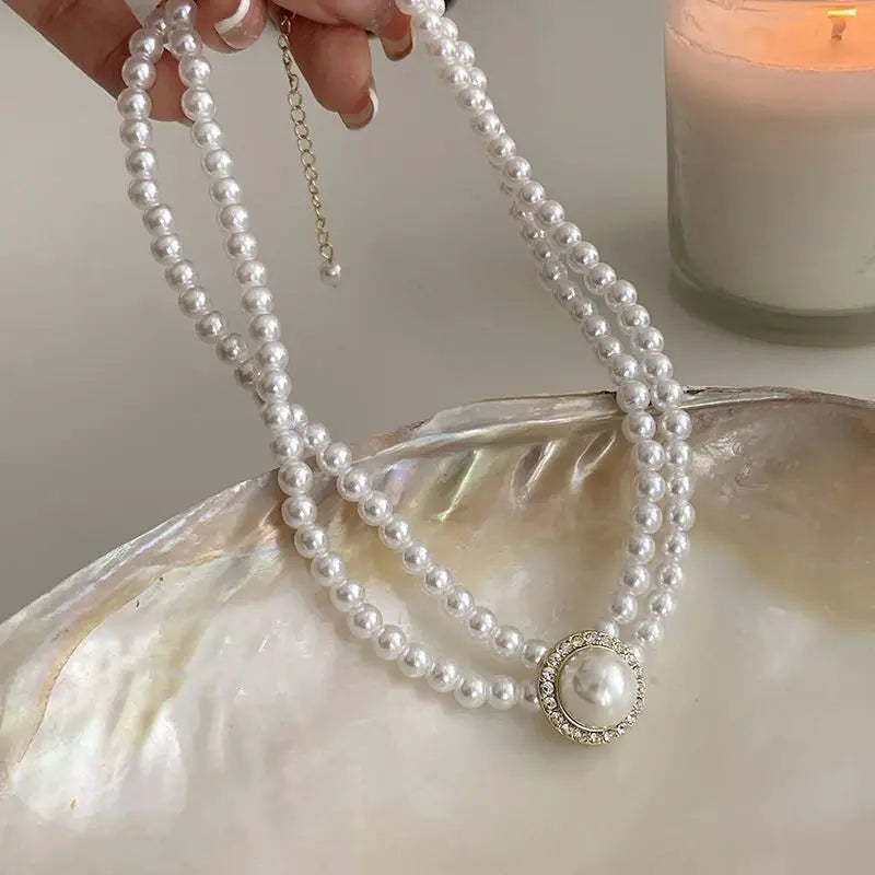 Pearl Choker Necklace