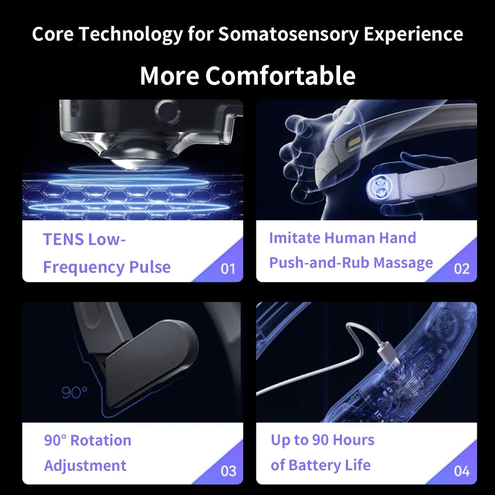 Ems Electric Head Massager Headache Reliefches