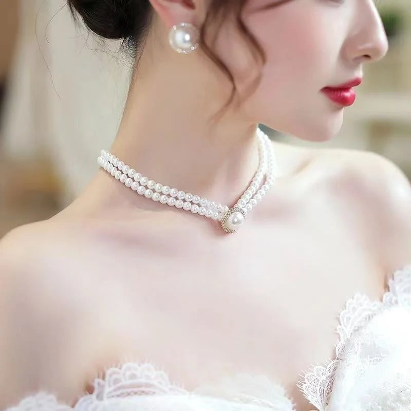 Pearl Choker Necklace