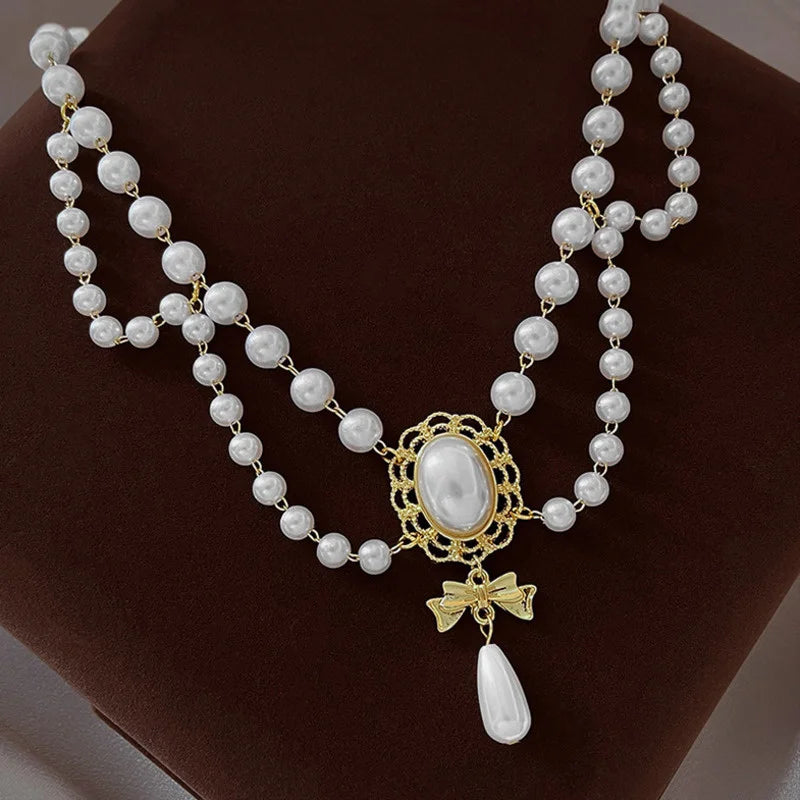 Pearl Choker Necklace