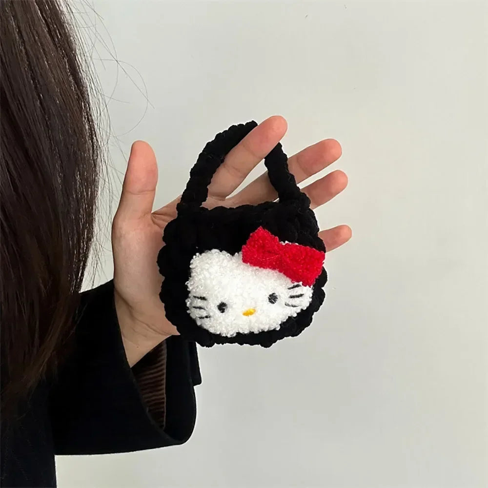 Headphone Bag Hello Kitty Cartoon