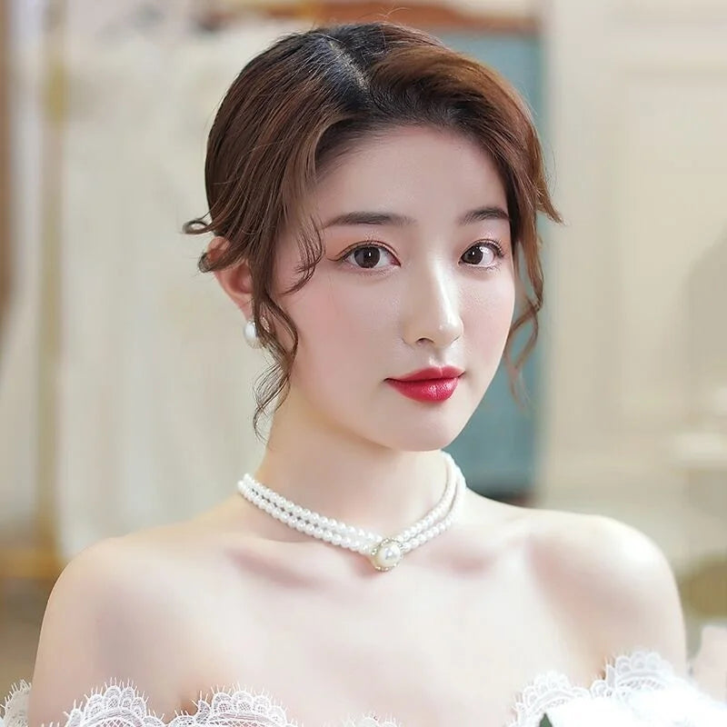 Pearl Choker Necklace