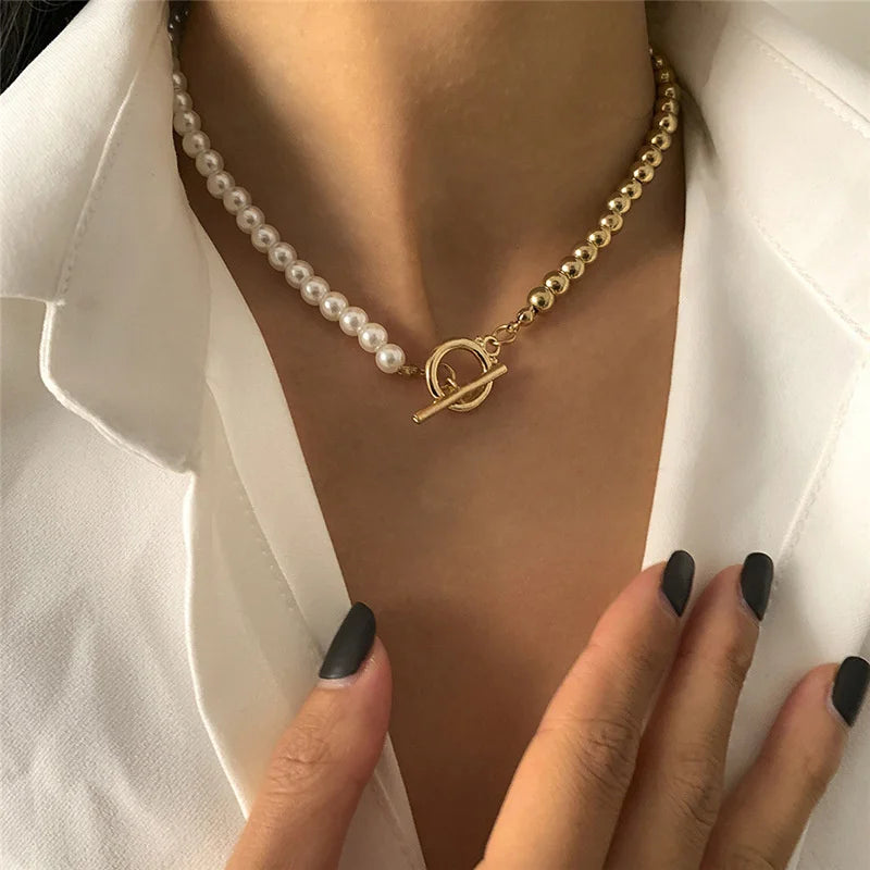 Pearl Choker Necklace