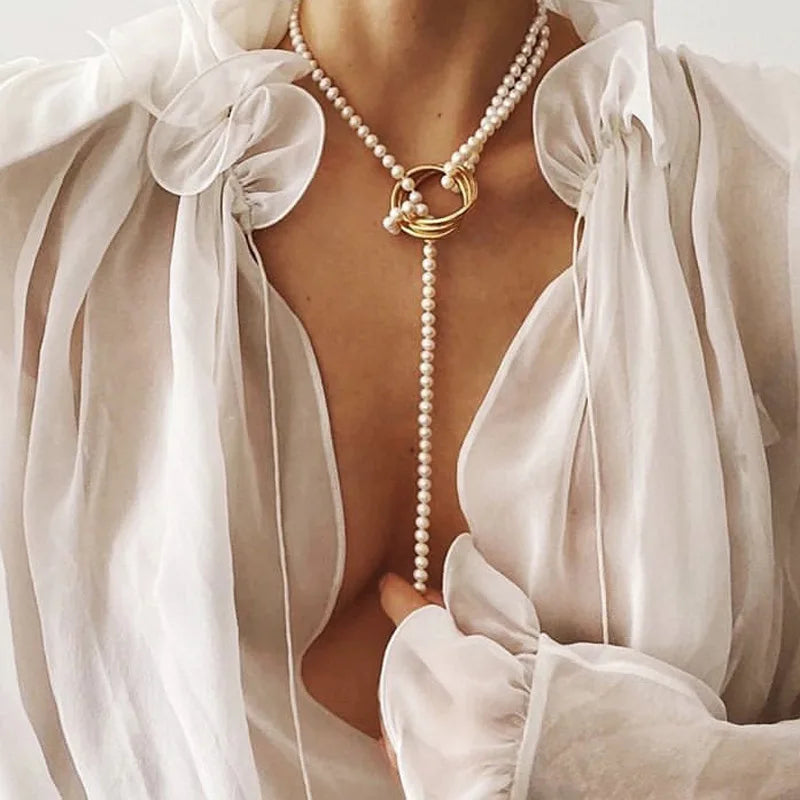 Pearl Choker Necklace