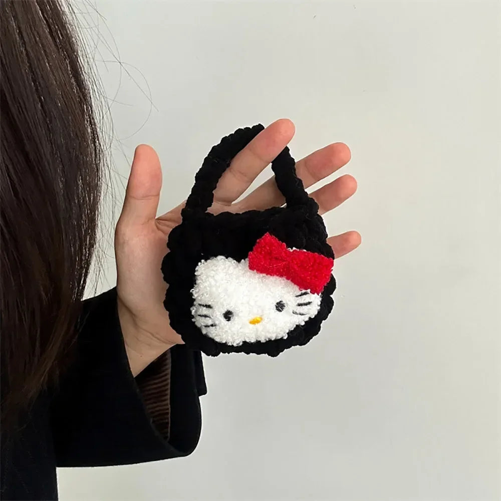 Headphone Bag Hello Kitty Cartoon