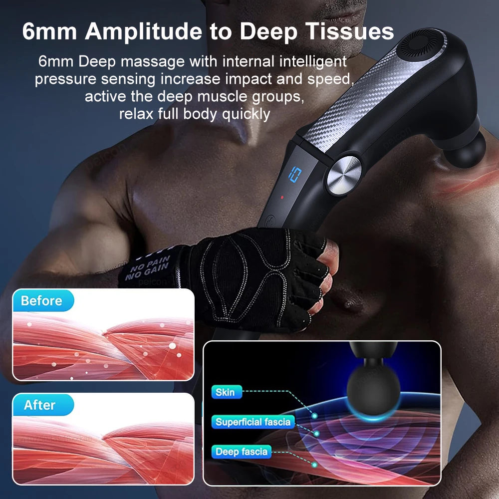 Professional Muscle Massage Gun Hot & Cold Compress