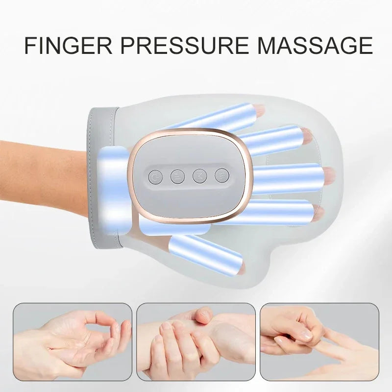 Hand Massager with Heat Compression