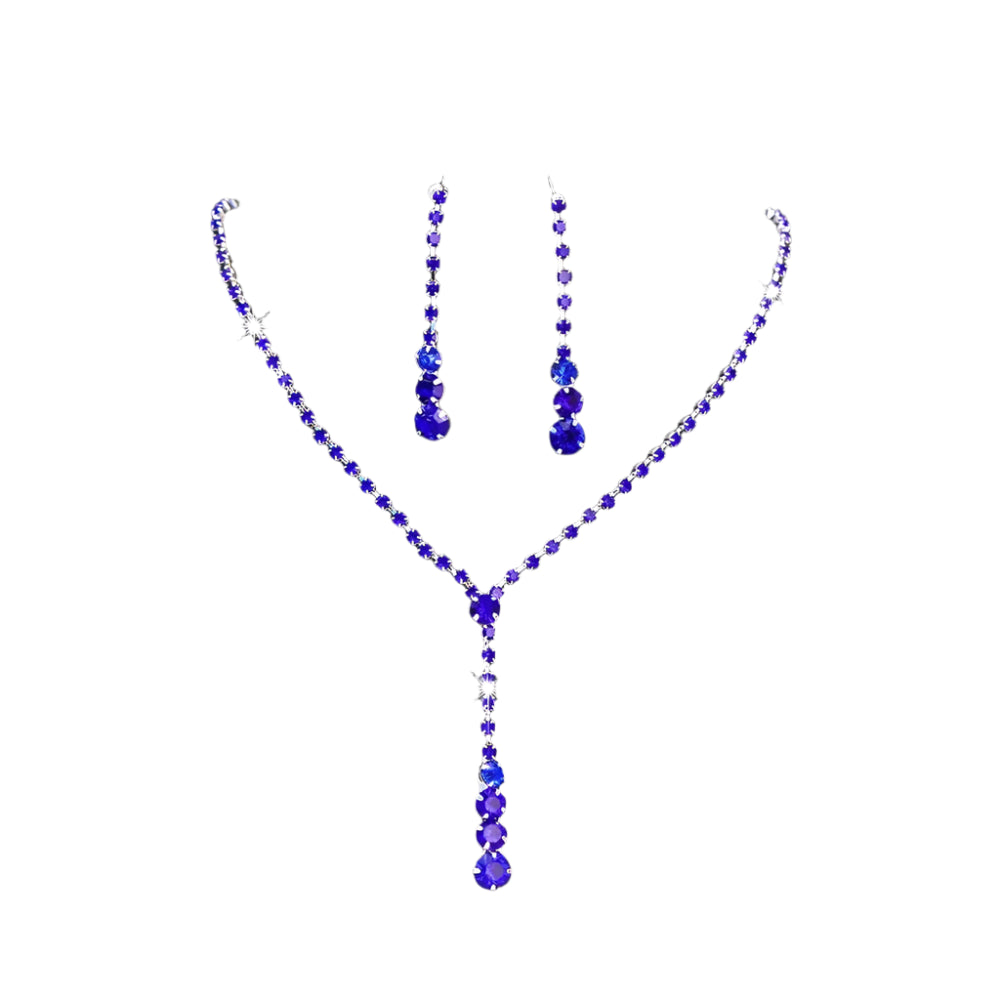BLIJERY NEW Elegant Tennis Style Jewelry Sets