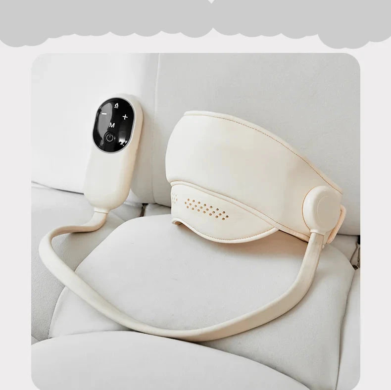 Head massager charging airbag sleep aid home massage helmet hot compress head massager