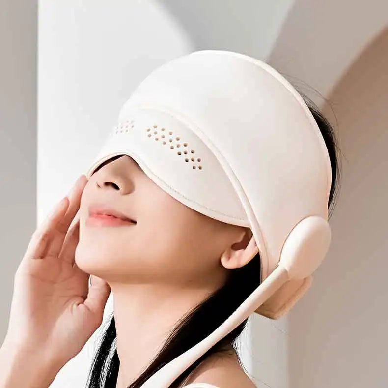 Head massager charging airbag sleep aid home massage helmet hot compress head massager